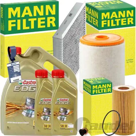 Mann Inspektionspaket Castrol W L Passend F R Tdi Audi A C