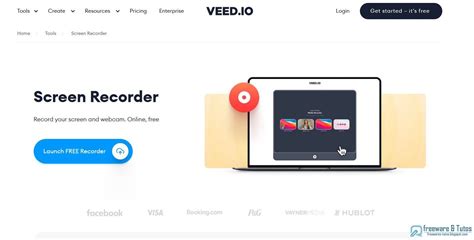 Veed io Screen Recorder un outil d enregistrement d écran en ligne