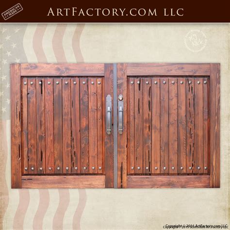 Western Style Security Gate Driveway Gate Southwestern Ranch