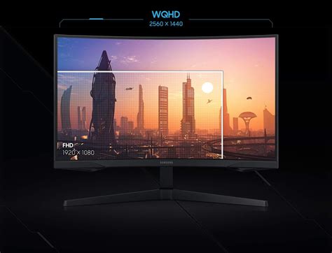 Buy Samsung Odyssey G5 Series 32 Inch Wqhd 2560x1440 Gaming Monitor