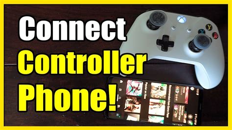 How To Connect Xbox One Controller To Android Phone Bluetooth Youtube