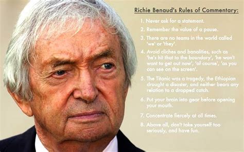 Richie Benaud Quotes. QuotesGram