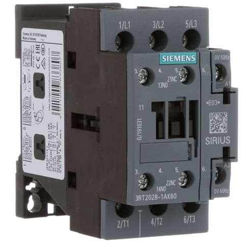 3RT20281AK60 Siemens Datasheet PDF Technical Specs