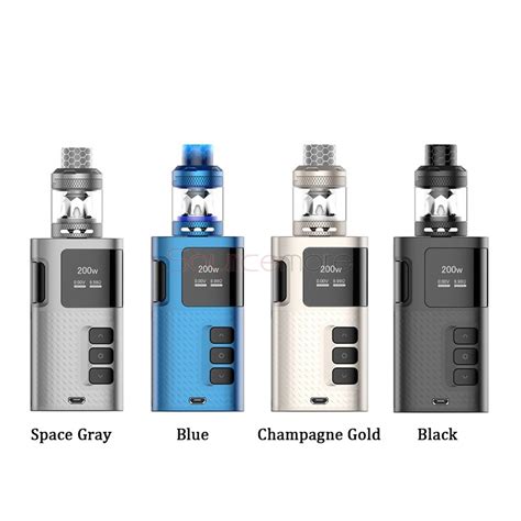 Kanger Ripple Kit Φ25mm 200W TC 3.5ml Dual 18650 Batteries Vape Kit