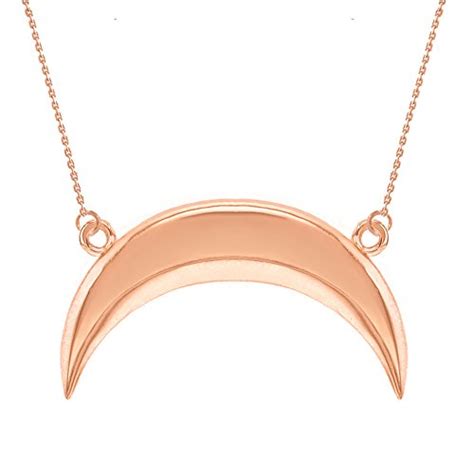 Best Upside Down Crescent Moon Necklace