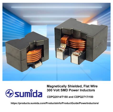 Sumida Announces Smd High Current Power Inductors For On Board Chargers