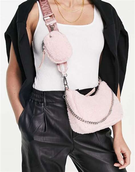 Steve Madden Bvital F Cross Body Bag In Pink Teddy Asos