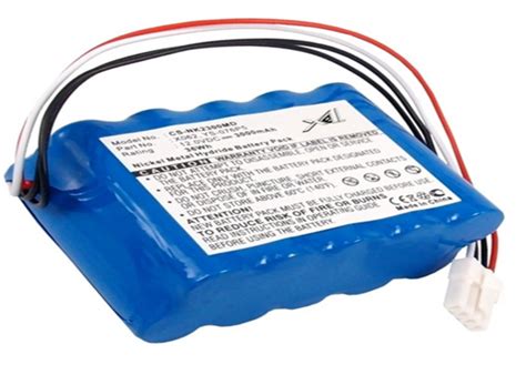 le paquet de batterie de 12v 3800mah Nihon Kohden a scellé le type de