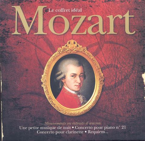 Le Coffret Idéal Classique Mozart Warner Classics