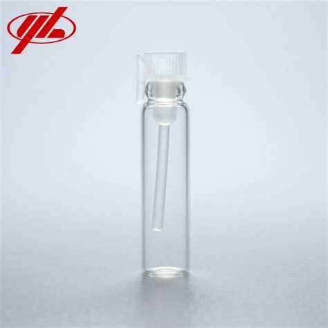 Ml Clear Neutral Borosilicate Tubular Small Glass Vial For Cosmetic