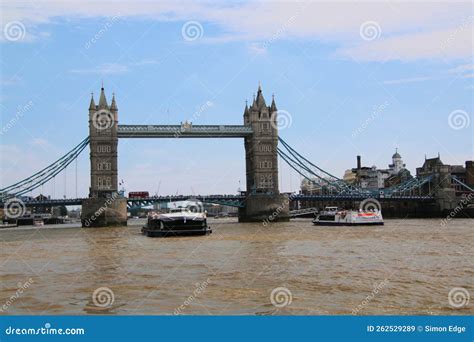 A View of Tower Bridge in London Editorial Stock Image - Image of ...