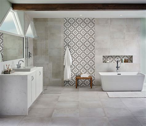 8 Eye Catching Geometric Wall Tile Looks In Classic Marble