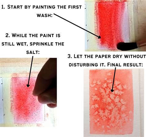 Watercolor Salt Technique Everything You Need To Know My Art Aspirations