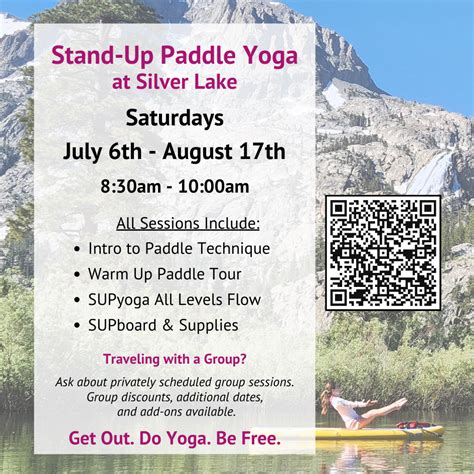 Stand Up Paddle Yoga At Silver Lake Jul