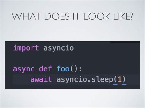 Introduction To Python Asyncio Ppt