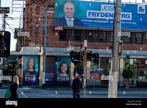 Political Posters Advertising Josh Frydenberg The Treasurer And His