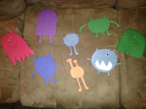 Construction Paper Monsters Construction Paper Paper Turn Ons