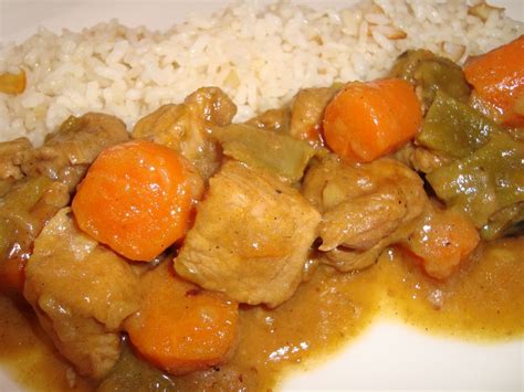 Carne De Cerdo Al Curry Con Arroz Frito Receta Petitchef