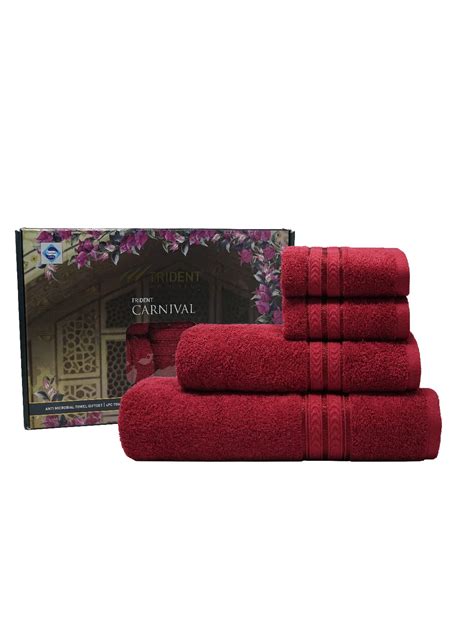 Trident Towel Gift Set Carnival Collection Cotton Highly