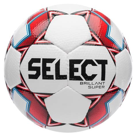 Select Fußball Brillant Super Weiß Rot