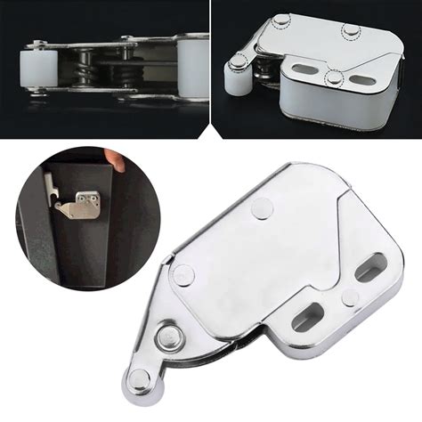 Mini Push Spring Clip Lock Catch Latch Cabinets Anti Theft Cupboard