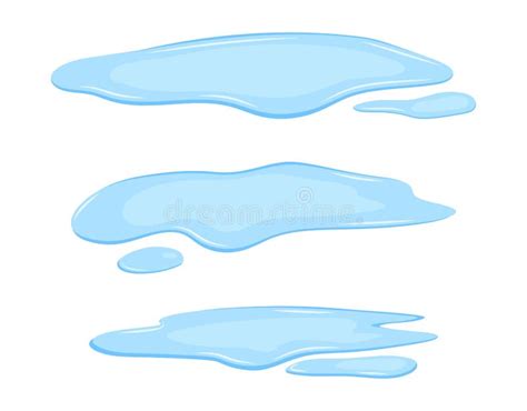 Puddles Of Water Clipart Image