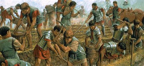 Ancient Romes Military Marching Camps Warfare History Network