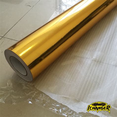 Gold Chrome Car Wrap Vinyl Film