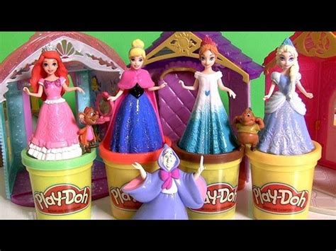 Magic Clip Dolls Princess Cinderella Fairytale Story Set Fairy