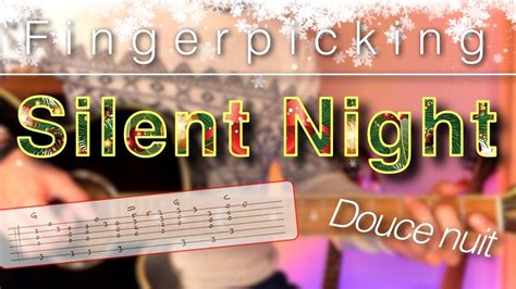 🎄fingerpicking Facile Spécial Noël Douce Nuit Silent Night Tab