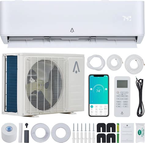 btu mini split air conditioner  seer wi fi mini split ac