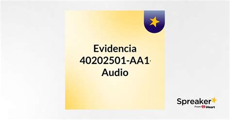 Evidencia GA3 240202501 AA1 EV02 Audio