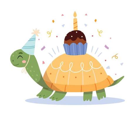 Turtle Birthday Vector Art, Icons, and Graphics for Free Download