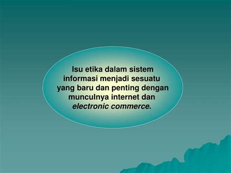 Ppt Isu Etika Dan Sosial Dalam Perusahaan Digital Powerpoint