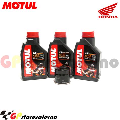 Kit Olio Filtro Originale Motul W Honda Vt Cd Shadow