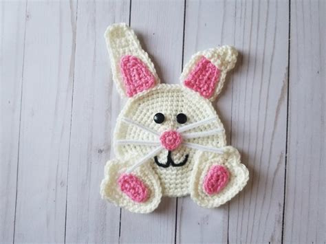 Bunny Applique Free Crochet Pattern Highland Hickory Designs