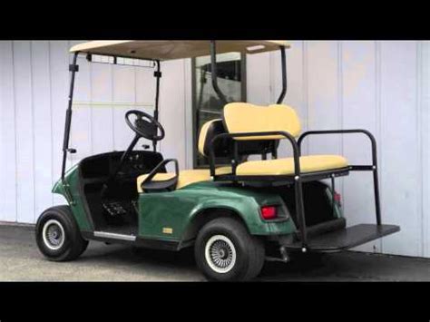 E Z Go Pds Electric Golf Cart Campground Special Green Youtube