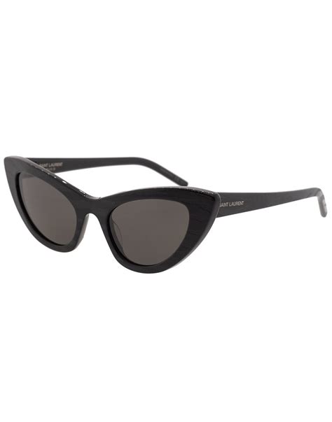 Lily Black Cat Eye Sunglasses