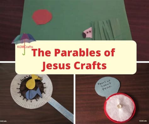 6 Parables of Jesus Crafts for Kids