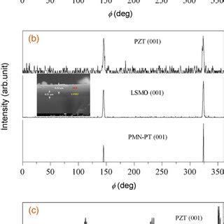 Scans Of Pzt Lsmo Thin Films By Xrd With Different Orientations