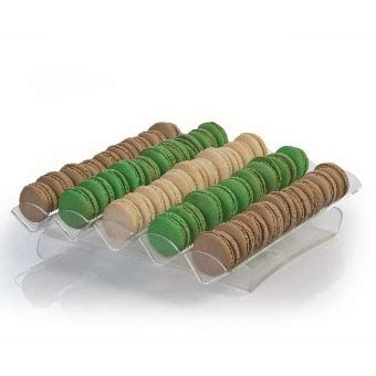 Suport Macarons Coloane Orizontale Plexiglas Transparent X X