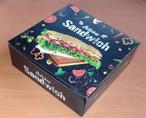 Printed Sandwich Box At Rs Piece Sandwich Parcel Box In Nagpur