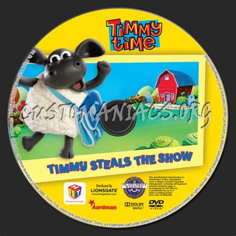 Timmy Time: Timmy Steals the Show dvd label - DVD Covers & Labels by ...