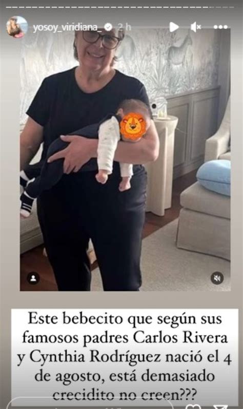 Foto Filtrada De Le N Rivera Se Revela El Rostro Del Hijo De Carlos