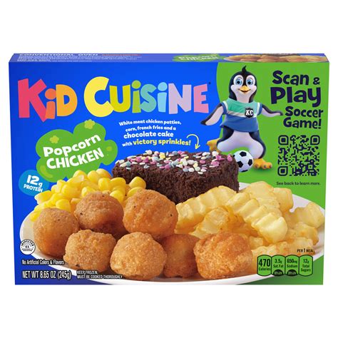 Kid Cuisine Popcorn Chicken Frozen Meal - Shop Entrees & sides at H-E-B