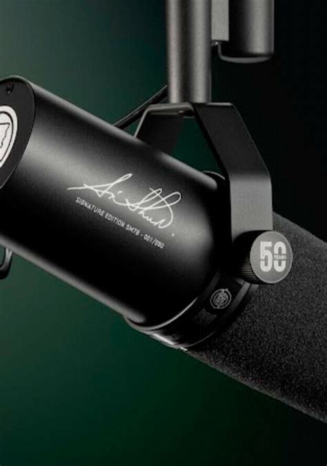 Shure Marks Sm7 50th Anniversary With Signature Edition Sm7b