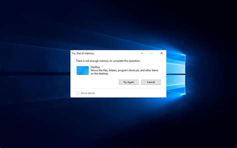 There Is Not Enough Memory To Complete This Operation 5 Cách Fix Trên Windows 10 11 Yêu Phần Cứng