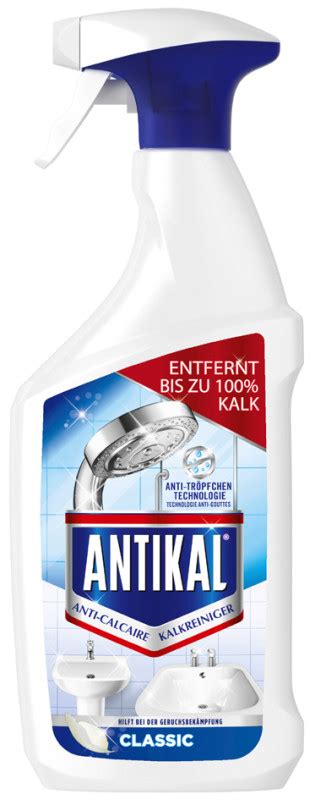 ANTIKAL Spray Anti Calcaire CLASSIC Spray De 750 Ml