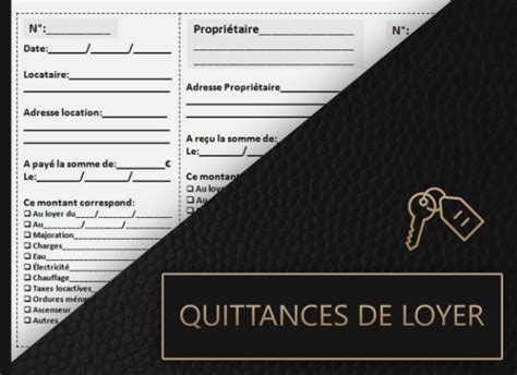 Buy Quittances De Loyer Carnet Quittance De Loyer Carnet Souche De