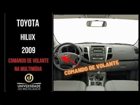 Comando De Volante Toyota Hilux Youtube